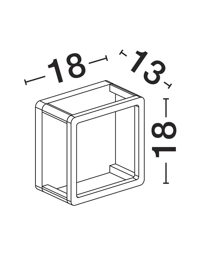 Aplica exterior Nova Luce AKMI 9030568