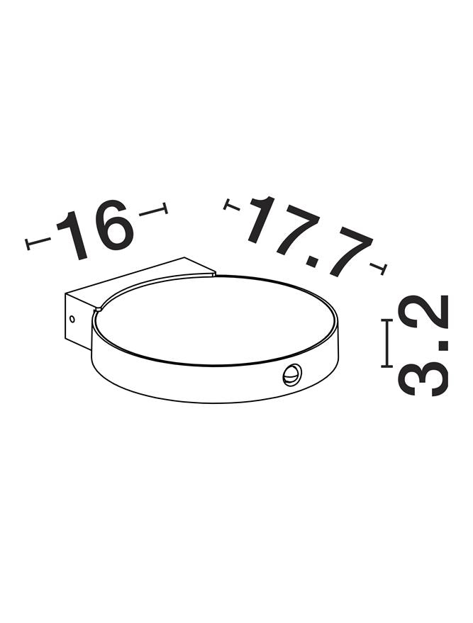Aplica exterior solara Nova Luce AIGO 9030580