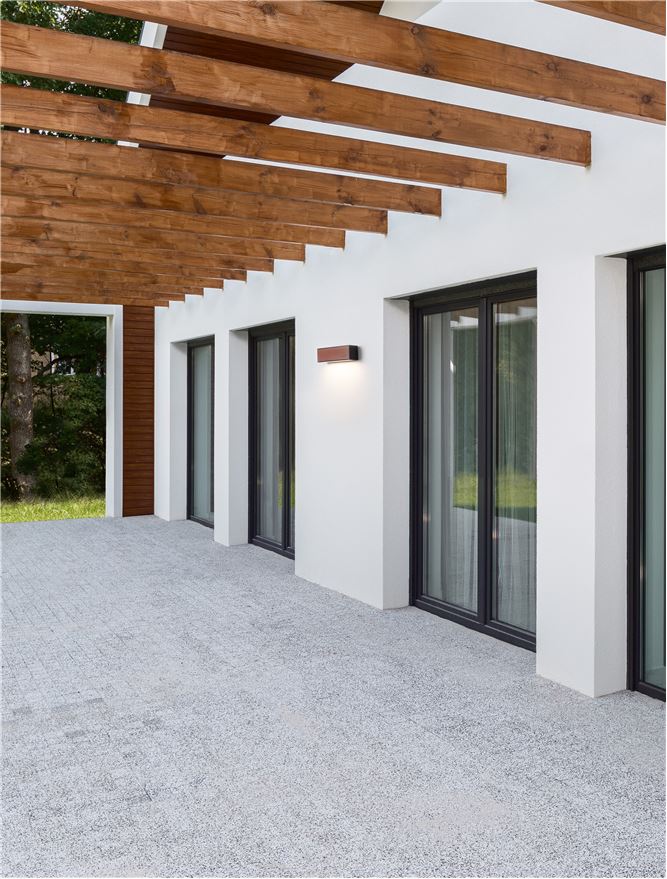 Aplica exterior solara Nova Luce BROWN 9030583