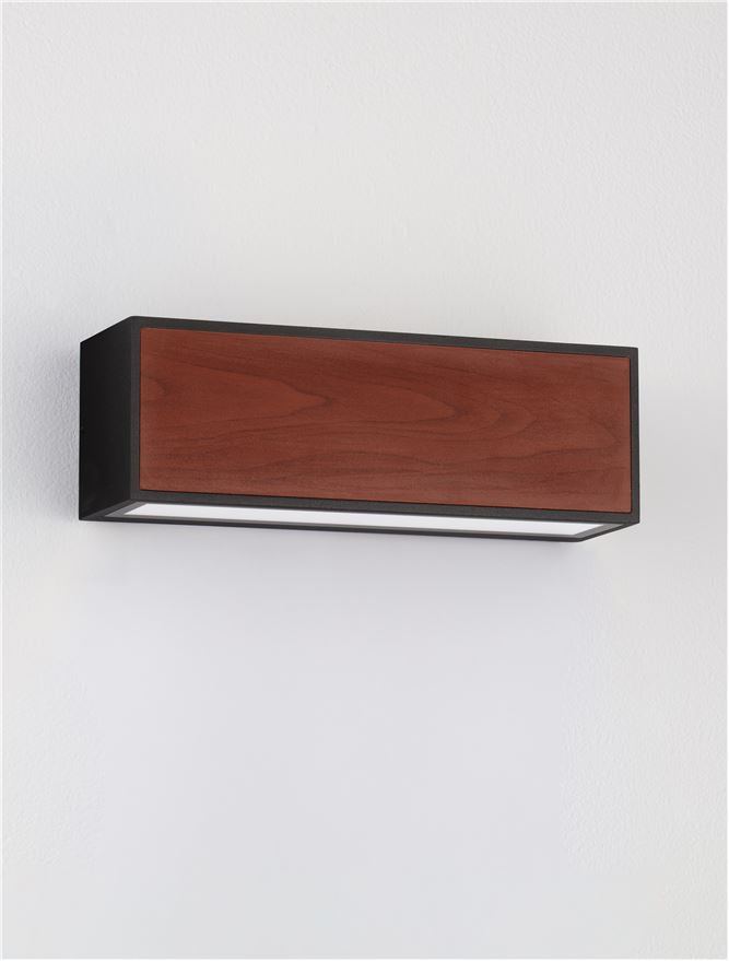 Aplica exterior solara Nova Luce BROWN 9030583