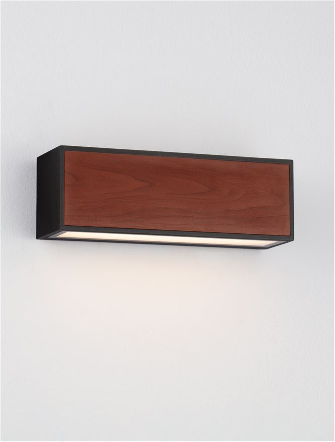 Aplica exterior solara Nova Luce BROWN 9030583