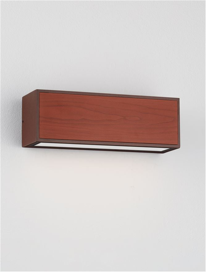 Aplica exterior solara Nova Luce BROWN 9030584