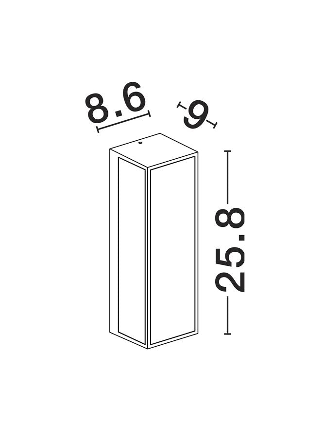 Aplica exterior Nova Luce ASTRAL 9030632