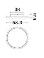 Plafoniera Nova Luce CHET 9030652