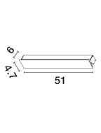 Aplica exterior lineara Nova Luce PATH 9030707