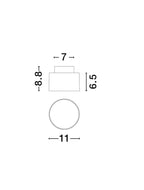 Spot aplicat fix Nova Luce OZEN 9030733