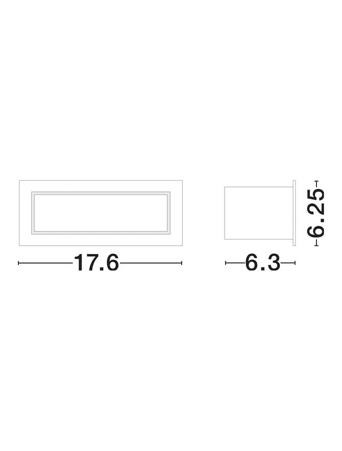 Spot incastrat exterior fatade/trepte Nova Luce ECHO 9030809