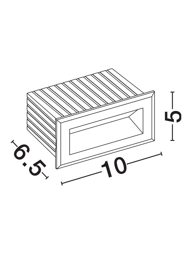 Spot incastrat exterior fatade/trepte Nova Luce ECHO 9030820