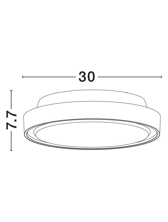 Plafoniera exterior Nova Luce SKY 9030823