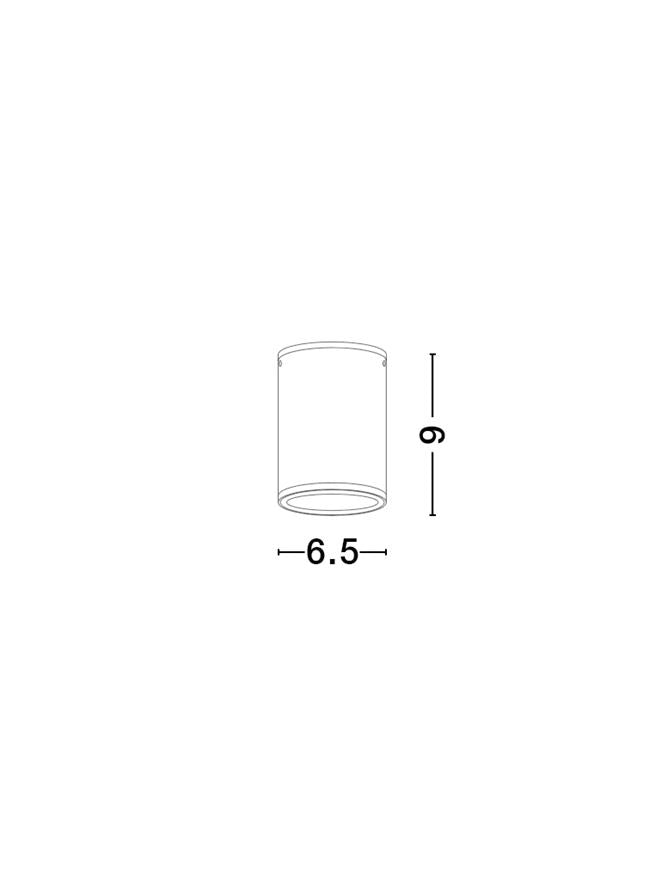 Spot aplicat exterior fix Nova Luce LUMINA 9030842