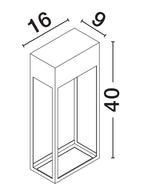Aplica exterior Nova Luce MOBY 9030901