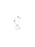 Lustra Nova Luce LUNETTE 9030924