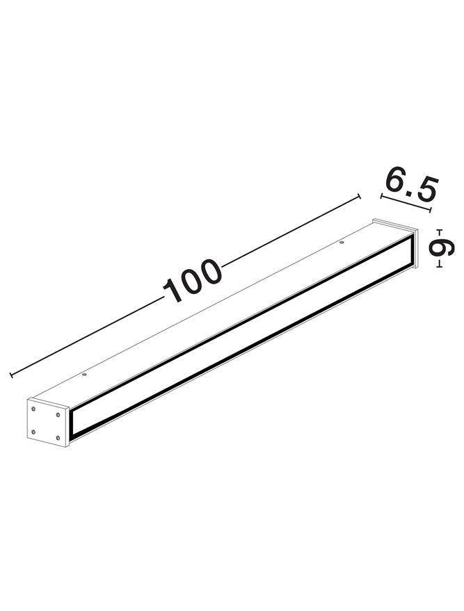 Aplica exterior lineara Nova Luce NOVA 9030944