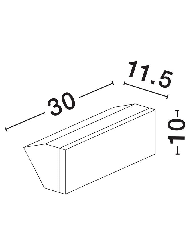 Aplica exterior Nova Luce STYLE 9030945