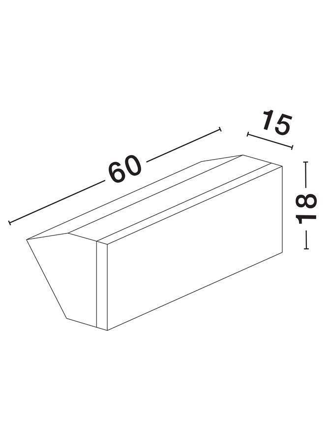 Aplica exterior Nova Luce STYLE 9030946