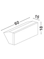 Aplica exterior Nova Luce STYLE 9030946