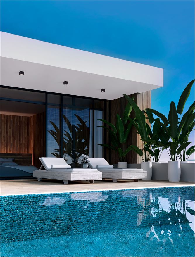 Spot aplicat exterior fix Nova Luce SIMPLY 9030947