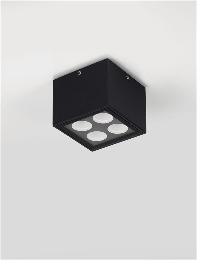 Spot aplicat exterior fix Nova Luce SIMPLY 9030947