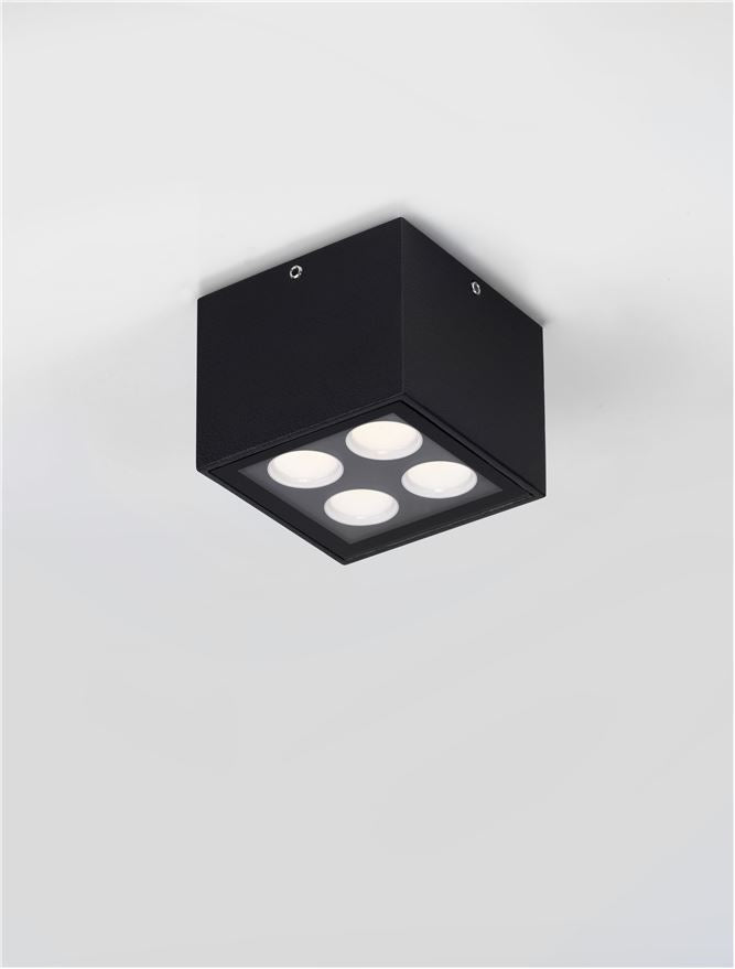Spot aplicat exterior fix Nova Luce SIMPLY 9030947