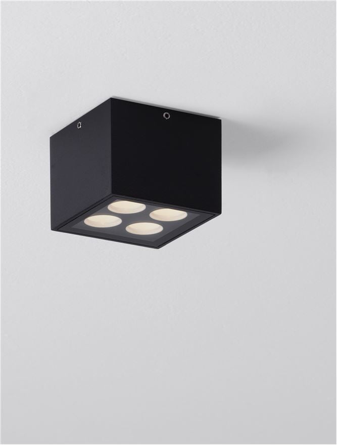 Spot aplicat exterior fix Nova Luce SIMPLY 9030947
