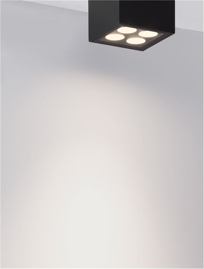 Spot aplicat exterior fix Nova Luce SIMPLY 9030947