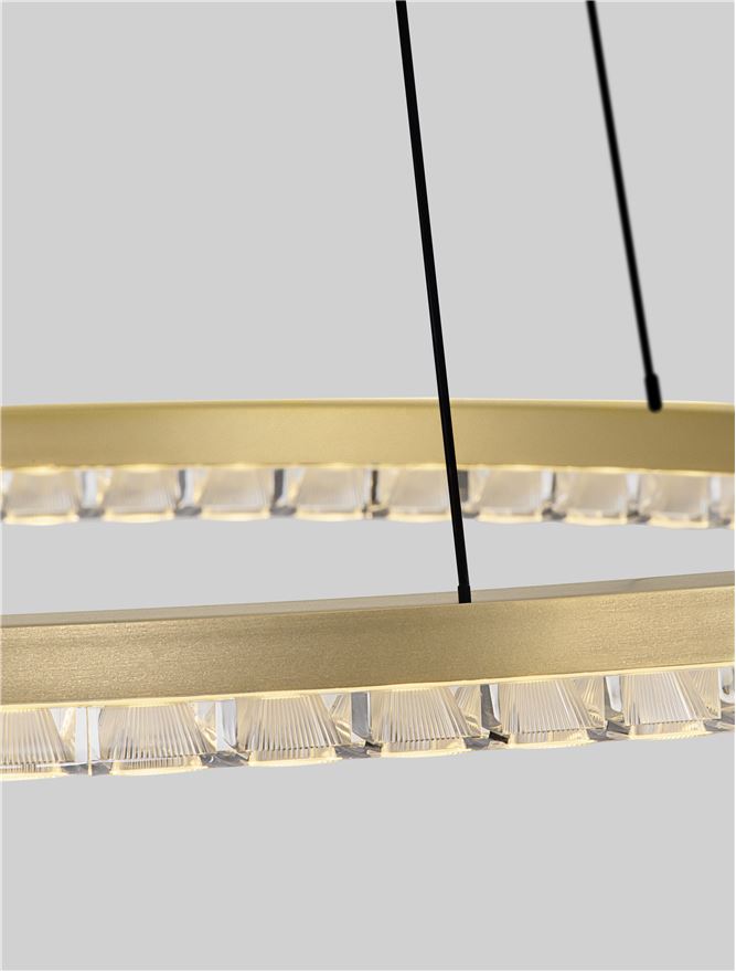 Lustra Nova Luce GLEAMY 9030955