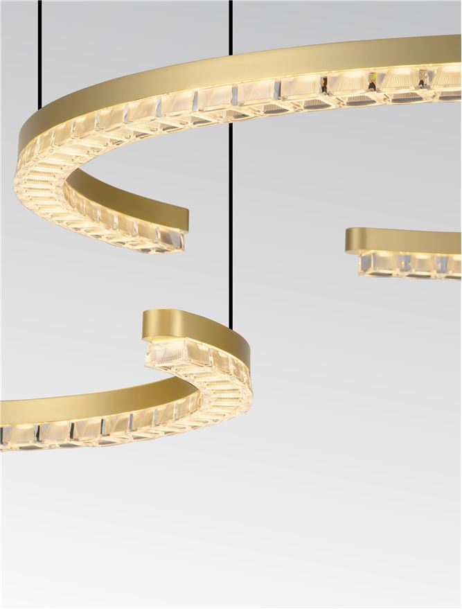 Lustra Nova Luce GLEAMY 9030959