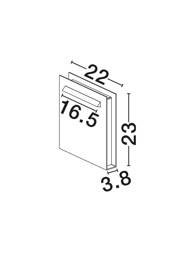 Stalp Nova Luce RECTO 9035108
