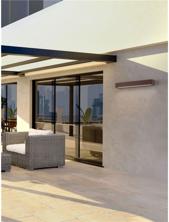 Aplica exterior lineara Nova Luce PRISMATIC 9041111