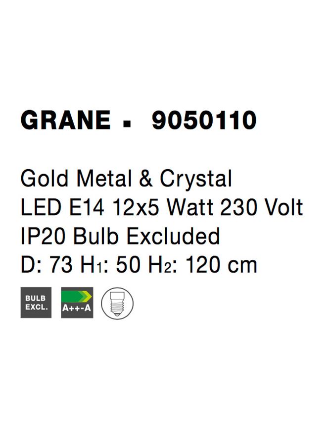 Candelabru Nova Luce GRANE 9050110