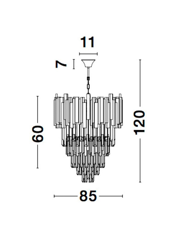 Candelabru Nova Luce GRANE 9050120