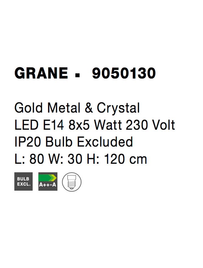 Lustra Nova Luce GRANE 9050130