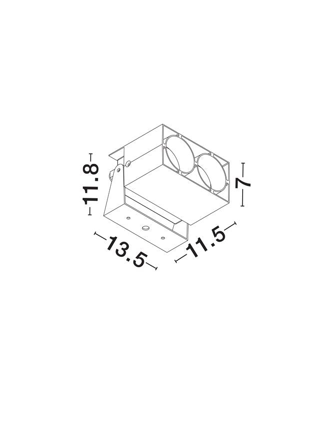 Proiector exterior fatade/plante Nova Luce ANDER 9050702