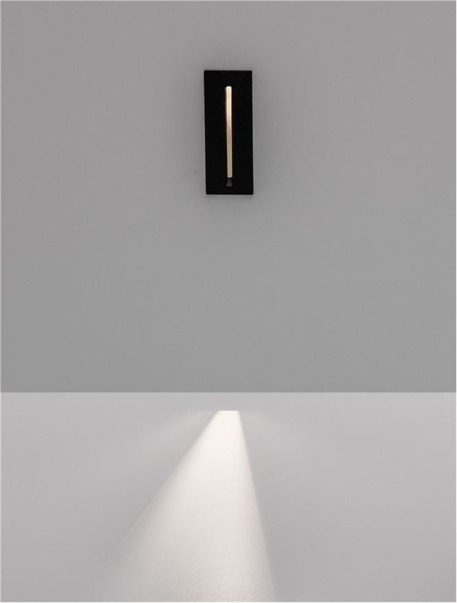 Spot incastrat exterior fatade/trepte Nova Luce AIZEN 9050707