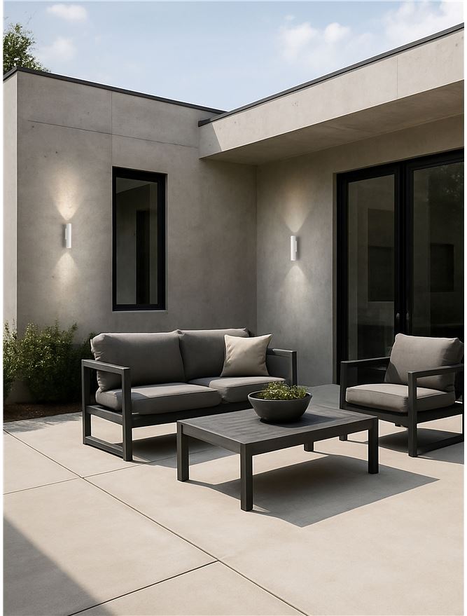 Aplica exterior iluminare sus/jos Nova Luce TORRIN 9050722