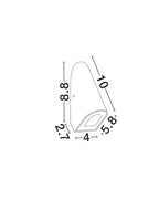 Spot aplicat exterior fatade/trepte Nova Luce SOREN 9050727