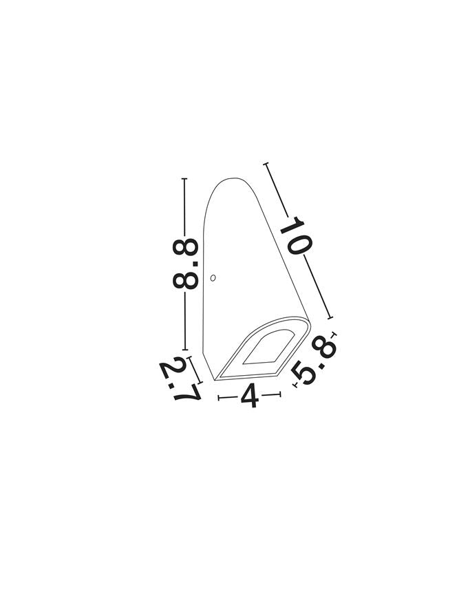Spot aplicat exterior fatade/trepte Nova Luce SOREN 9050728