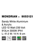 Aplica baie Nova Luce MONDRIAN 9053121