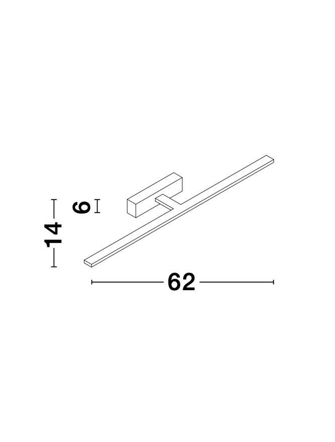 Aplica baie Nova Luce MONDRIAN 9053201