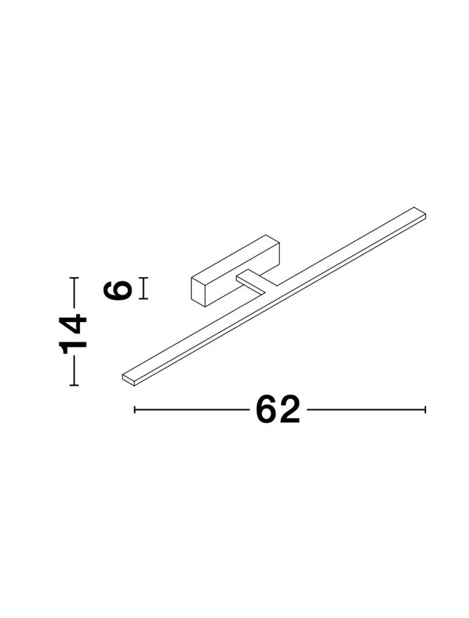 Aplica baie Nova Luce MONDRIAN 9053202