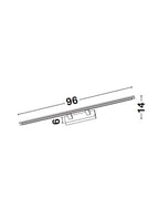Aplica baie Nova Luce LIVIA 9053302