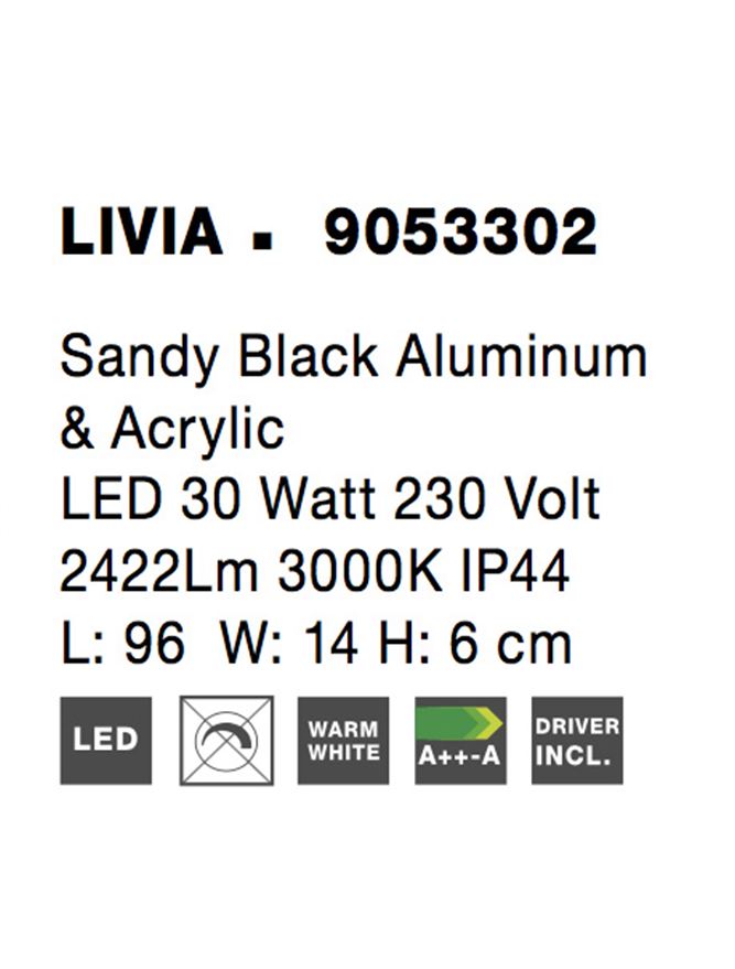 Aplica baie Nova Luce LIVIA 9053302