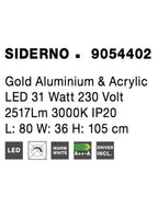 Lampadar Nova Luce SIDERNO 9054402