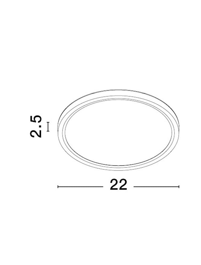 Plafoniera Nova Luce DIXIE 9060186