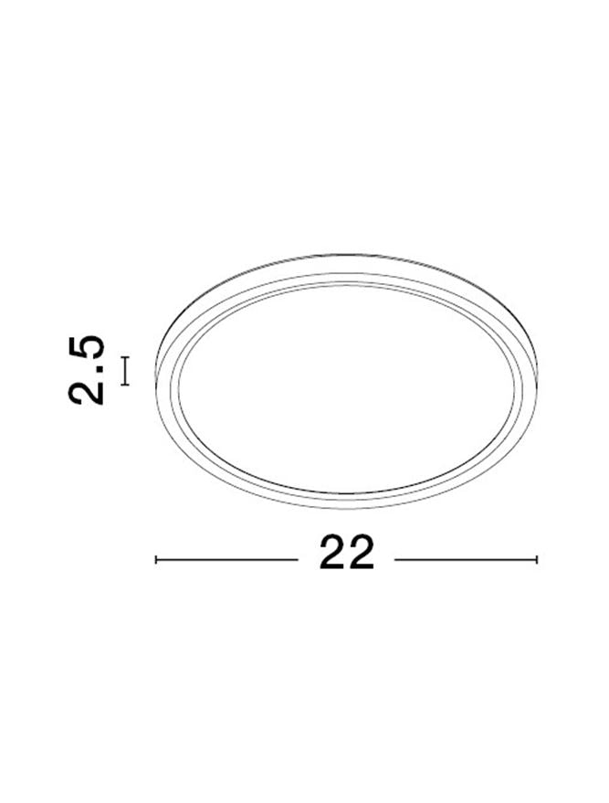 Plafoniera Nova Luce DIXIE 9060187