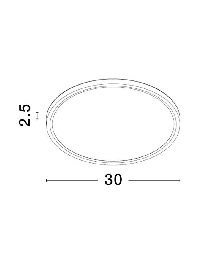 Plafoniera Nova Luce DIXIE 9060189