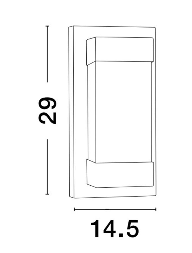 Aplica exterior Nova Luce LETO 9060203