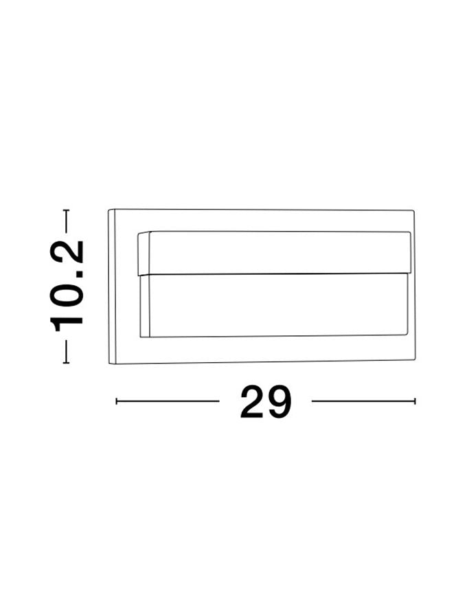 Aplica exterior Nova Luce LETO 9060204
