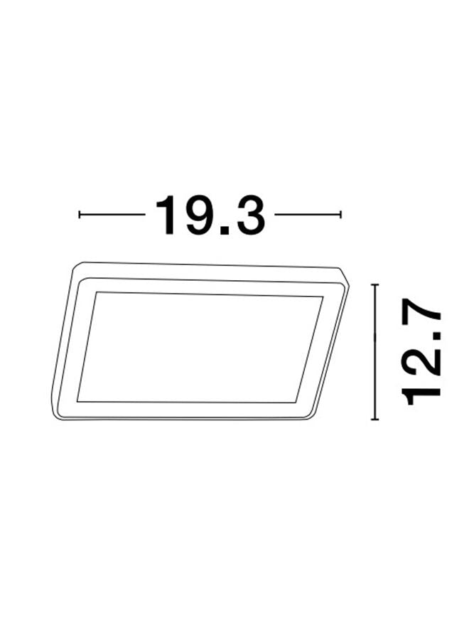 Aplica exterior Nova Luce NOBU 9060206