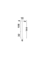 Pendul Nova Luce NET 9060217